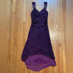 Trixxi clothing company y2k vintage ruched mesh maxi dress